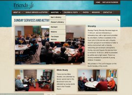 Friends Community Church Content Page